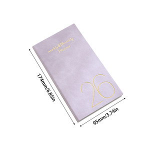 2026 A6 Túi năng suất kế hoạch 365 ngày thời gian hệ thống quản lý góc tròn lay-chủ đề phẳng khâu ràng buộc tùy chỉnh Tạp Chí - Product Image 2