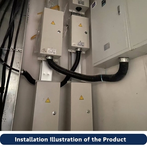 Veri merkezleri ve ticari binalar için su geçirmez IP55 Busway / Busduct Plug-in kutusu - Product Image 5