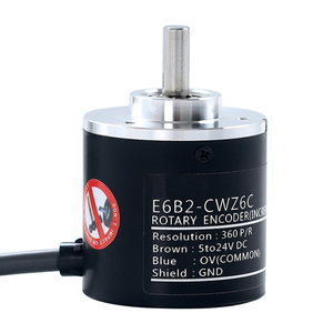 Dia40mm Vollwellen-DC5V-Lineartreiberausgang * 2 Typ ABZ A/ B/ Z/Sechs-Phasen-Inkremental-Drehgeber E6B2-CWZ1X 10 ~ 2000 P/R. - Product Image 4
