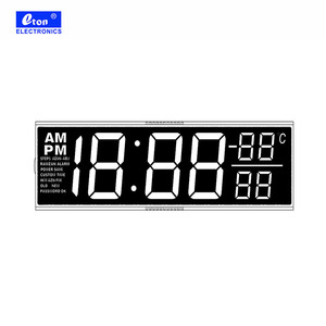 Factory Custom <strong>Lcd</strong> Screen VA <strong>7</strong> <strong>Segment</strong> <strong>Lcd</strong> Black Thermostat <strong>Lcd</strong> <strong>Display</strong> Screen - Product Image 4