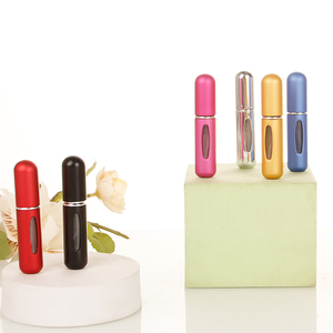 Botol parfum semprot isi ulang, botol parfum perjalanan Oval 5ml 8ml 10ml 15ml 20ml - Product Image 3