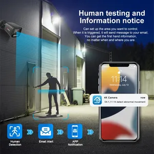 HFWS4K高品質Cctvカメラフルカラー8mp16ch Ip Poe Nvr CCTVカメラシステムカメラキットセットNvrホームセキュリティCctvシステム - Product Image 2