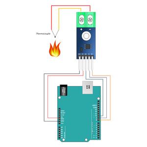MAX6675 <strong>Sensor</strong> Board Module Thermocouple K-Type <strong>Temperature</strong> <strong>Sensor</strong> MAX6675 - Product Image 6