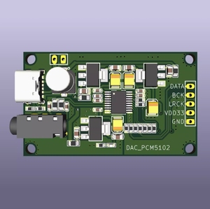 Taidacent 3,5mm Analog I2S IIS Himbeer Pi USB DAC Audio Konverter Digital-Analog-Decoder-Modul PCM5102A PCM5102 - Product Image 4