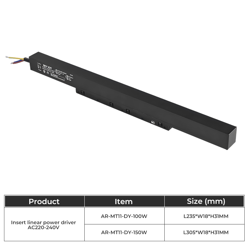 Insertar controlador de potencia lineal