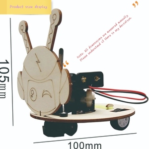 Hindernis vermeidung roboter macht Kinder wissenschaft liches Experiment Spielzeug Grundschule DIY handgemachte Erfindung Material paket