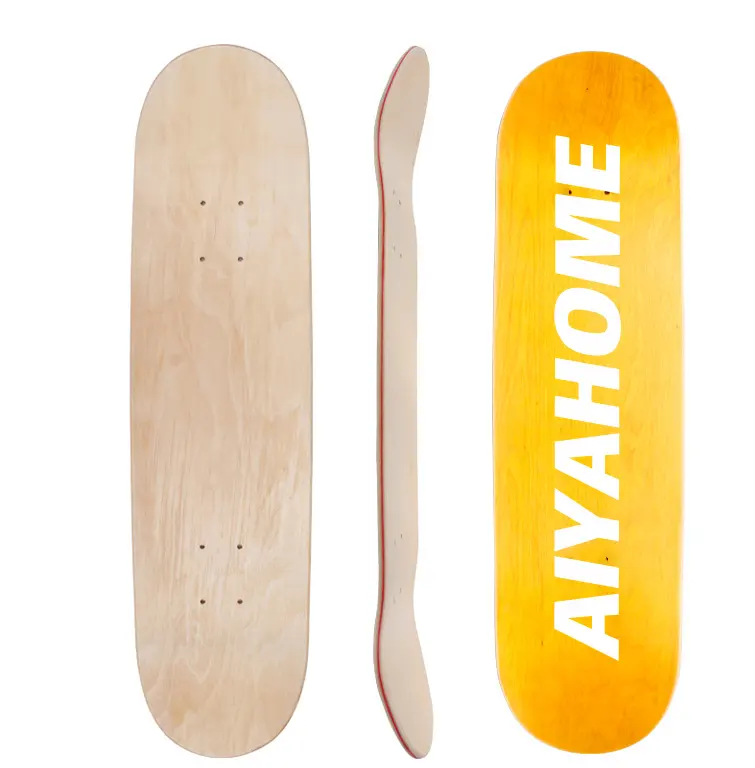 Professional Maple Skate Board Crianças Adolescentes Adultos Tech Deck Blank Skateboard