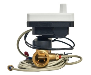 Medidor de flujo de latón de calor ultrasónico DN25 1 \ "IP68 RS485 Modbus m-bus EN1434 medidor de pulso inteligente de salida para sistema HVAC AMR para agua - Product Image 4
