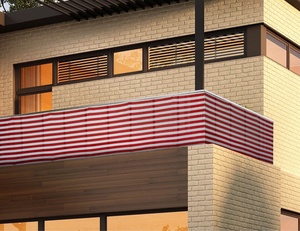 Vendita della fabbrica balcone schermo Privacy maglia 3.3 * 16.5ft Privacy schermo balcone scudo per portico ponte esterno cortile Patio balcone