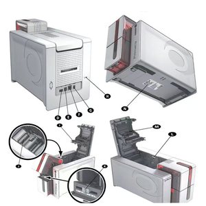 Prilis tek/çift taraflı Evolis pripri1. Nesil Model PVC kimlik kartı PVC yazıcı için kullanılan BASKI MAKİNESİ - Product Image 4