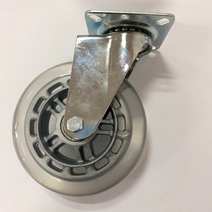 कार्यालय चेयर कैस्टर पहियों सर्वश्रेष्ठ काले 3 इंच डेस्क चेयर व्हील भारी शुल्क फर्नीचर पारदर्शी pccster - Product Image 4