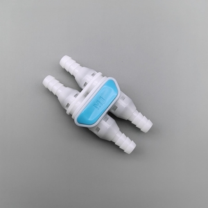 <strong>MJ</strong> Stock 5/16''CPC Multi-colored <strong>Double</strong> Connector POM/EPDM Two-Way Shutoff Quick Couplings With Stop Valve - Product Image 5
