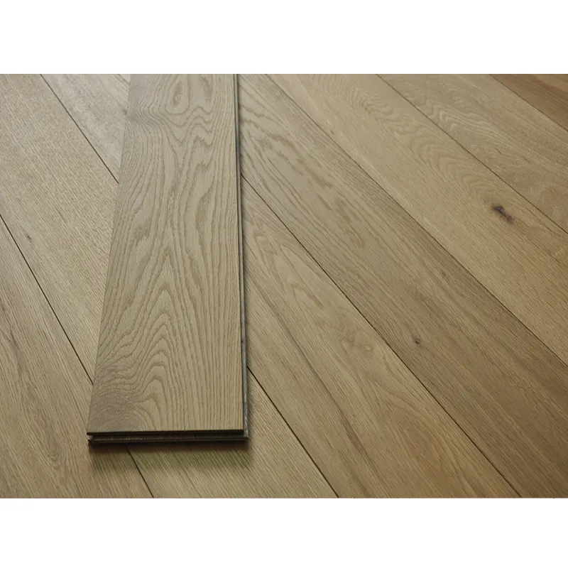 Parquet in legno caldo rovere bianco europeo pavimenti in legno multistrato colore naturale prezzo di fabbrica