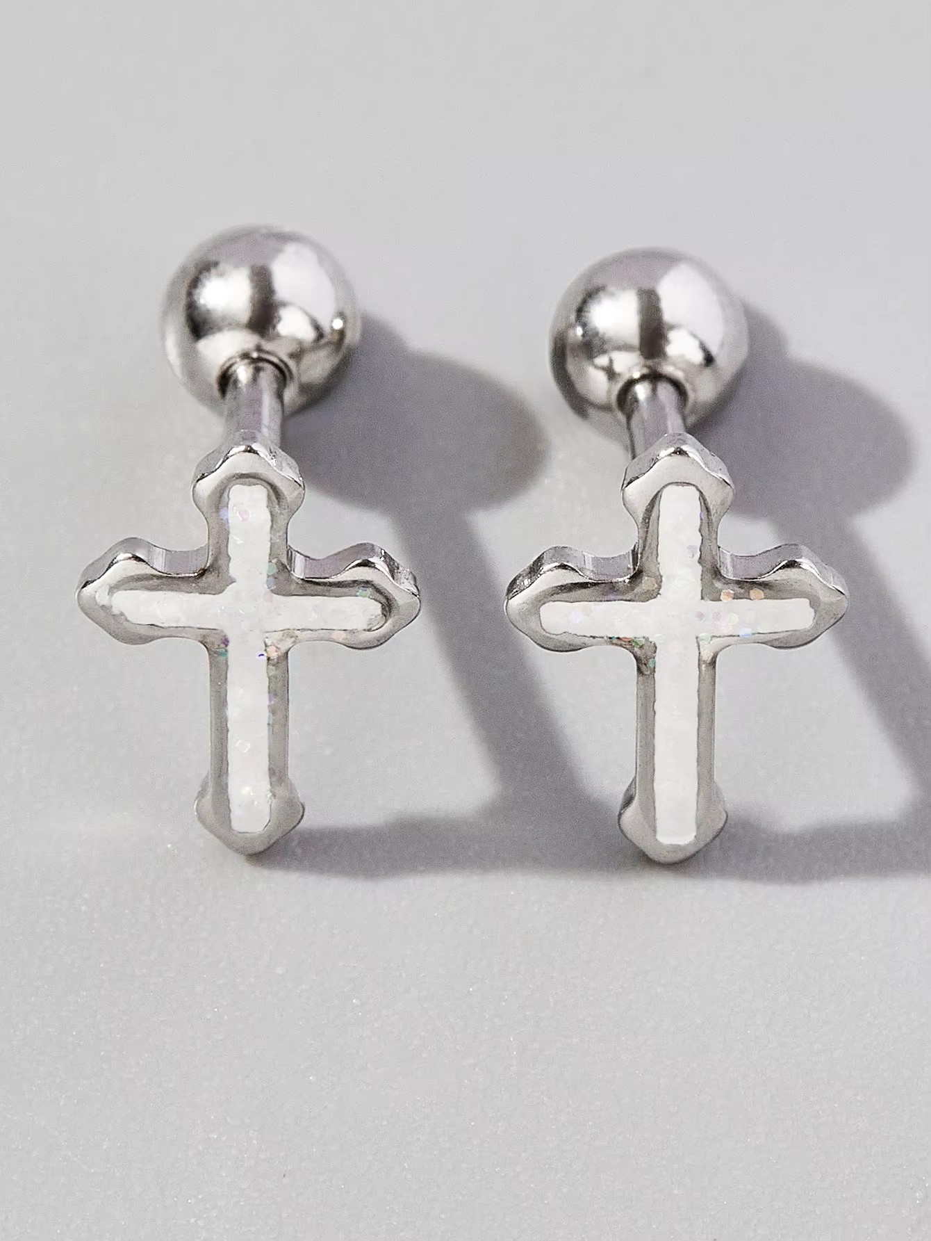 Cross earrings
