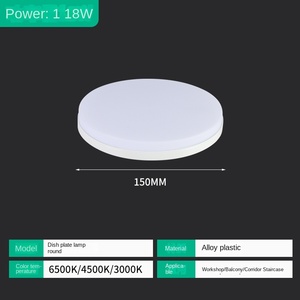 แผงไฟ LED แบบเรียบง่ายทันสมัยพร้อมตัวเหล็กสำหรับทางเดินระเบียงดีไซน์ข้ามพรมแดน - Product Image 6