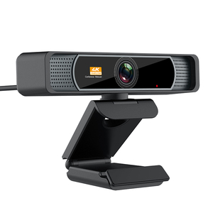 Süper büyük görüş alanı 360 derece rotasyon 4K Ultra net canlı Pc kamera üç düğme uzaktan kumanda