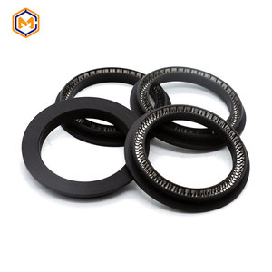 ซีลก้านสูบแบบสปริงสีดำทนต่อการกัดกร่อนและทนอุณหภูมิสูงโรงงานผลิต - Product Image 1