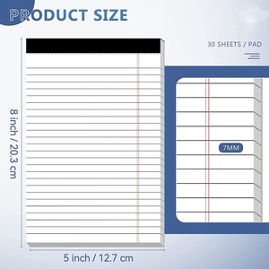 New Cheapest Wholesale 5''*8'' Memo Note Pads Custom Logo Printed to Do List Planner Bulk <strong>Notepads</strong> - Product Image 2