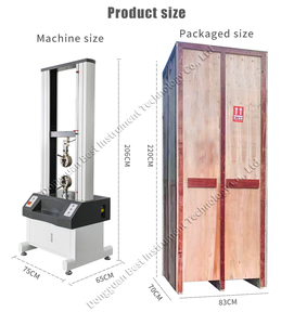 Máquina de prueba de tracción de doble columna de control informático 10KN UTM Máquina de prueba universal - Product Image 2