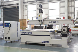1325 dimensioni DSP A11 sistema di controllo 4 assi CNC intaglio legno macchina rotativa con Router di CNC asse rotante