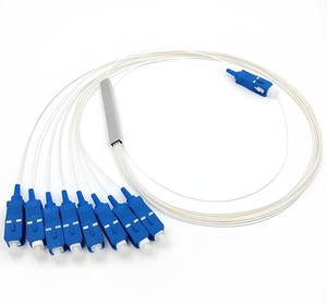 SC UPCミニ型パッシブ光スプリッター1x8 1M光機器ミニ光スプリッター付き - Product Image 1