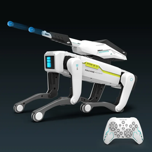 Dog 2 in 1インテリジェントAI RCプログラミングダンスインタラクティブスマートロボット犬リモコン犬おもちゃ - Product Image 1