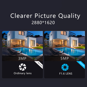 X 5MP Full HD Wifi <strong>Camera</strong> Night Vision Wireless Surveillance <strong>Camera</strong> Ptz Auto Tracking Alarm Full Color Two-Way Audio - Product Image 4