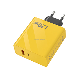 Üst çift bağlantı hızlı şarj 3.0 120W hızlı duvar şarj 6A usb-c güç adaptörü hızlı şarj için Xiaomi 11 12 Pro USB C şarj - Product Image 1