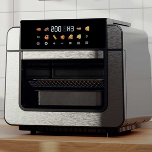 Anbolife Dual-Heating Luft fritte use Ofen mit 1800W oberen 1500W Boden mit 9 vor eingestellten Programm Innen licht - Product Image 4
