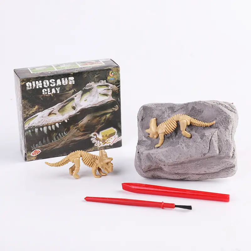 Nuevo Mini Kit de excavación de dinosaurios, simulación de arqueología, modelo de excavación de fósiles, juguete educativo de aprendizaje para niños