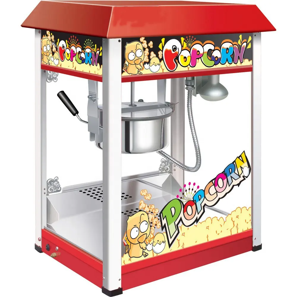 2019 China wholesale price cinema big electric automatic popcorn maker, industrial commercial popcorn machine