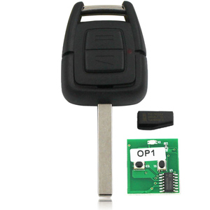 กุญแจรีโมต433.92MHz 2ปุ่ม,พร้อมชิปรับส่งสัญญาณ ID40สำหรับ Vauxhall Opel Astra Vectra Zafira Uncut HU46/HU43/HU100/YM28 Blade - Product Image 4