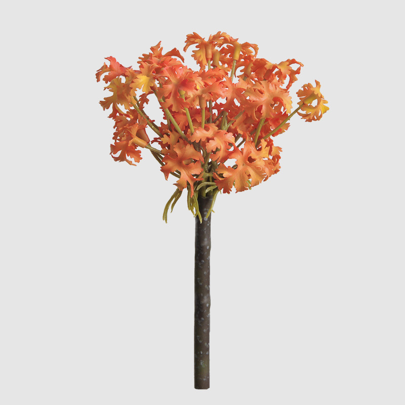 Vanilla leaf-orange touch