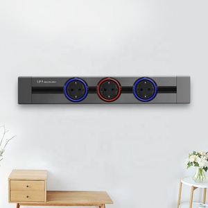 P2 Series Universal Standard Wall-<strong>Embedded</strong> Track <strong>System</strong> Multi-Function Aluminum Alloy Colorful Power Plug &amp; Socket <strong>System</strong> - Product Image 6