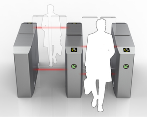 Hochgeschwindigkeits-MCBF 5 Millionen Mal Schiebe drehkreuz Tor Sicherheit Zugangs kontrolle Einziehbare Barriere - Product Image 5