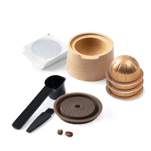 Vertuo 41Ml Navulbare Koffiecapsules Herbruikbare Aluminiumfolie Lege Koffiepads Met Foliedeksel Voor Gemalen Koffie - Product Image 2