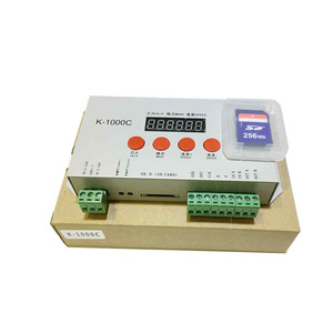 DC5-24V programmier bare K-1000C-LED-Pixel-Controller mit SD-Karte DMX512 WS2811 Neue T-1000S-ICs für DMX512 LED-Beleuchtungs projekte - Product Image 6