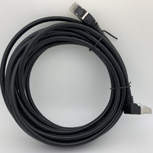 Outdoor <strong>Ethernet</strong> 1ft 3 Meter Cat6/Cat6A FTP RJ45 Right Angle Patch Cable Cord Silicon <strong>Flat</strong> Amoured Anti-Uv PVC PE Copper Strand - Product Image 1