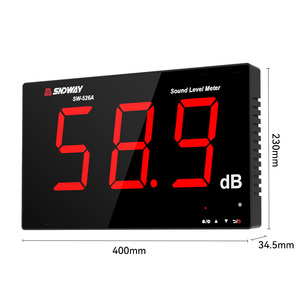 音乐节噪声监测用Sndway数字声级分贝测试仪30-130db - Product Image 1