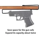פתרונות אחסון נשק מקורי מקבץ אקדח אקדח אקדח מדף אקדח עבור מדף בטוח אקדח מדף או מחסנית על ארון אקדח