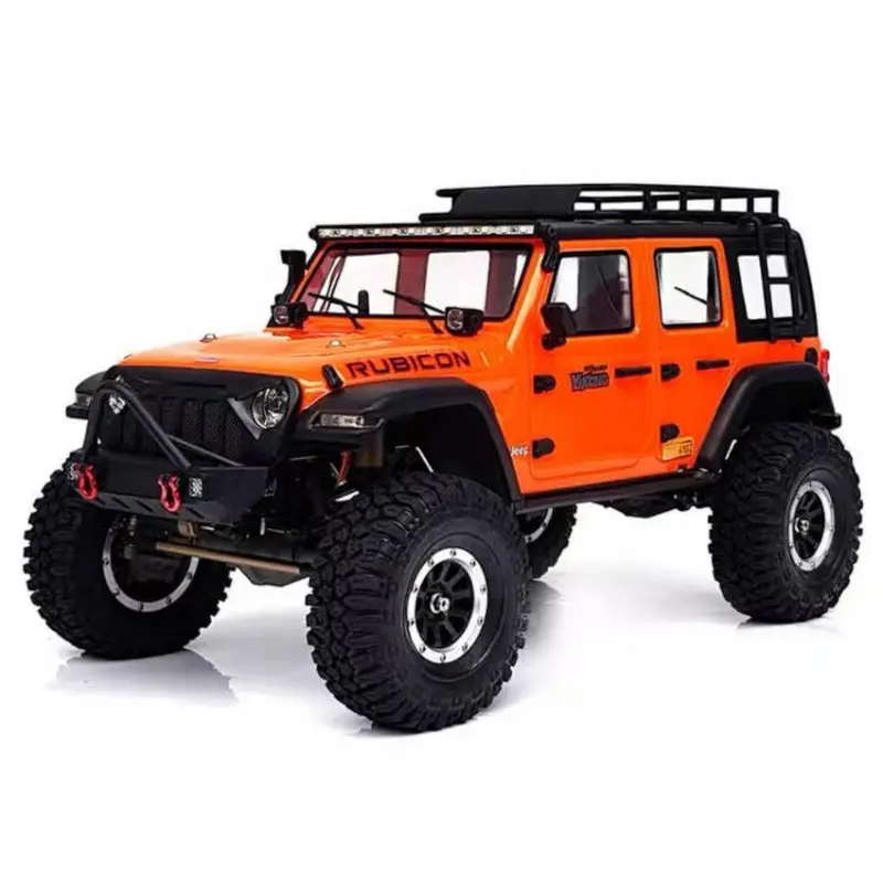 1/10th Crawler YIKONG YK4102 Corpo Controle Remoto Escalada Carro RC servo Profissão Elétrica 4WD Buggy Off-road Modelo de Veículo