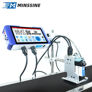 Dati variabili data di scadenza numero di serie QR automatico codificatore online MS-T100 batch stampante a getto d'inchiostro