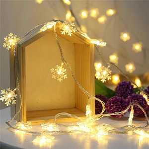 Indoor Outdoor Christmas Tree Decorative Lights <strong>Snowflake</strong> <strong>Led</strong> <strong>String</strong> Light - Product Image 3