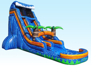 Bán Chạy Nhất Trẻ Em Của Sân Chơi Thương Mại PVC Cây Cọ Inflatable Trượt Nước Với Hồ Bơi Thích Hợp Cho Sân Sau - Product Image 6