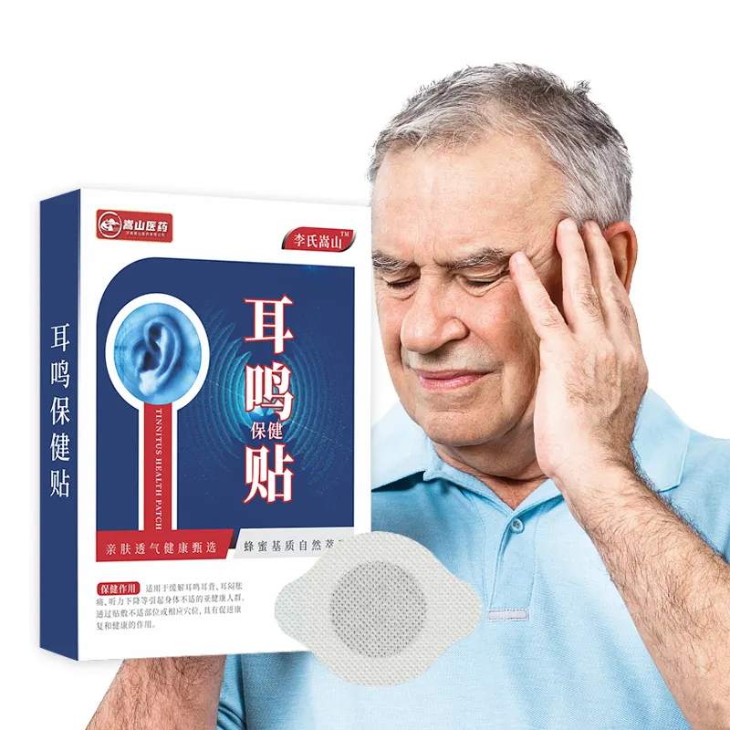 Tinnitus Cold Patch Headache Relief Patch Migraña Analgésicos Vendaje Head Pain Repair Care productos calientes