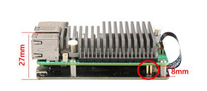 MPS2280Bi Raspberry Pi 5 PCIe zu M.2 NVME SSD-Entwicklungs platine mit Boot-Unterstützung und Festplatten strom überwachung - Product Image 5