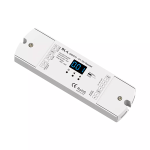 DL-L 4 канала DMX512 декодер DMX для 0-10V преобразователь сигнала RDM функция DMX512 до 0/1-10V контроллер - Product Image 3