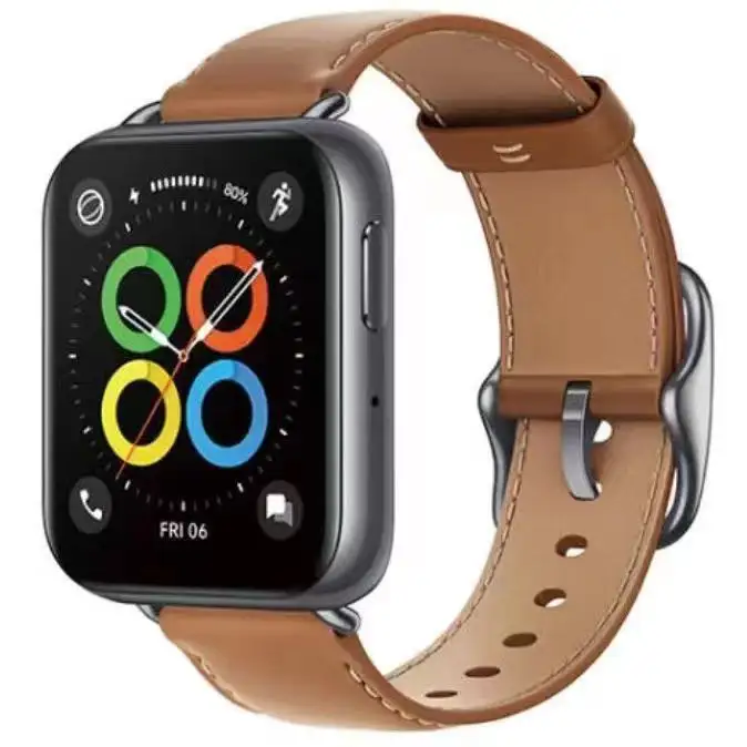 นาฬิกา OPPO SE สมาร์ทวอทช์1.75 AMOLED หน้าจอ Snapdragon สวมใส่ออกซิเจนในเลือด4100เซ็นเซอร์อัตราการได้ยินนาฬิกา400mA แบตเตอรี่ GPS