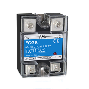 SSR10DD FCGK 5-200VDC relè a stato solido monofase in miniatura da 10A DC a DC per Arduino e altre applicazioni