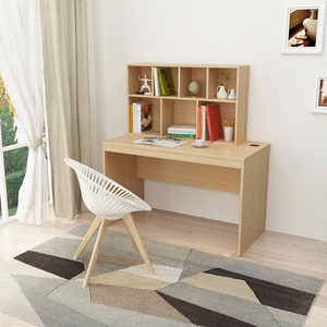 Mesa de ordenador para el hogar, mueble de sala de estar, escritorio de madera Simple con estante - Product Image 3